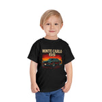 1986 Monte Carlo SS Toddler T-Shirt – Retro Black Muscle Car Graphic Tee