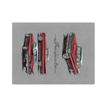 1959 Red Chevy Impala Throw Blanket | Classic Car Velveteen Microfiber