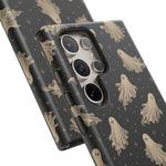 Vintage Ghost Pattern phone case | Halloween spooky stars design