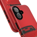 Red Miata Phone Case, NA MX5 90s JDM Roadster Tough Cover