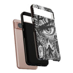 Manga Speed Lines Art Tough Phone Case