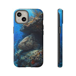 Grouper Reef Phone Case, Sunbeam Ledge Marine Art Tough Cover