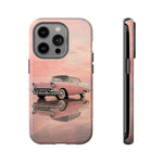 1957 Chevy Bel Air Blush Cream Tough Phone Case for Classic Car Fans