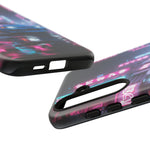 Skyline GT-R Tokyo Rain JDM Night Art Tough Phone Case