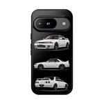 R32 Skyline Phone Case White, Three-View Vector Cover, Gift GTR Fans