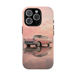 1957 Chevy Bel Air Blush Cream Tough Phone Case for Classic Car Fans