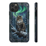 Norwegian Forest Cat Nordic Art Tough Phone Case