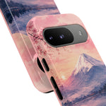Mount Fuji Dawn Reflection Art Tough Phone Case
