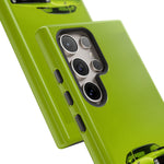 Green Cuda Muscle Car phone case for Gear Heads
