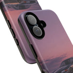 Sunset Skyline GT-R R32 phone case | car reflection, purple dusk