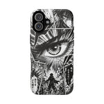 Manga Speed Lines Art Tough Phone Case