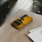 Classic Camaro SS Phone Case, Yellow 69 Muscle Car Cover, Gift for Guys