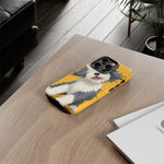 Sheepdog Hair Flip Phone Case Funny Dog Lover Gift