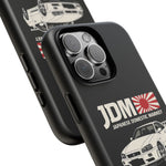 R34 Skyline GT-R JDM Rising Sun Tough Phone Case Cover Gift