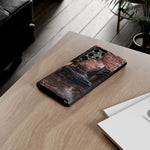 Cherry Blossom Street Scene R34 Skyline GTR Tough Case | Car Photo Cover