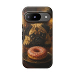 Pug Donut Dilemma Tough Phone Case