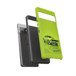 Green Cuda Muscle Car phone case for Gear Heads