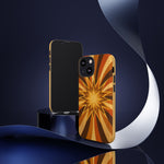 Gold Starburst 70s Retro Art Tough Phone Case