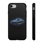 1963 Sting Ray Blue Glow Tough Phone Case Cover Gift Art