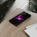 MK4 Supra Purple Night Vaporwave JDM Tough Phone Case Cover