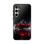 Z06 C8 Phone Case, Red Smoke Studio Reflection Cover