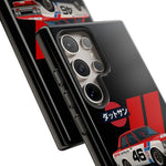 VintageDatsun 510 Racing Stripe JDM Tough Phone Case Cover Gift
