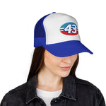 #43 Retro Racing Trucker Cap Hat | Classic Stock Car Style Mesh Snapback