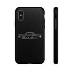 1957 Bel Air Line Art Chrome Script Tough Phone Case Cover Gift