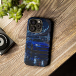 Skyline GT-R R34 Bayside Blue Tokyo Night Art Tough Phone Case