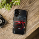 Charger Hellcat Widebody Red Rain Art Phone Case