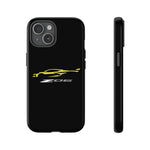 Yellow C8 Z06 Phone Case for Chevy Fans, Tough Protective Cover