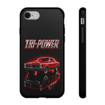 Tri-Power Classic Muscle Car GTO phone case | Retro Automotive Graphic