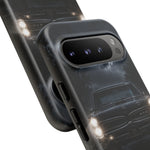 Vintage Muscle Car in Rain 1966 GTO phone case | Tough Cases