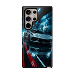 C8 Rain Tunnel Phone Case Racing Tough Case for Corvette Drivers