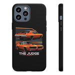 1969 GTO Judge Orange Muscle Car Tough Phone Case Cover Gift