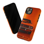 Orange Cuda Phone Case, 71 Classic Muscle Car Tough Cover