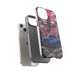 Bayside Blue Skyline Phone Case, Cherry Blossom Torii Tough Cover