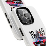 1969 Camaro Z28 American Flag Muscle Tough Phone Case Cover