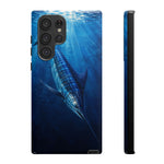 Marlin Fishing Phone Case Deep Sea Angler Tough Cover Gift