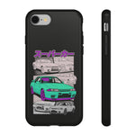 R32 Skyline GT-R Manga Style JDM Tough Phone Case Cover Gift