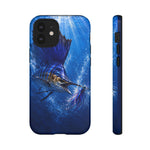 Sailfish Phone Case, Deep Sea Fishing Strike Tough Cover for Men