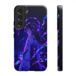 Neon Shrine Maiden phone case | Tough Case, anime vaporwave