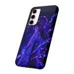 Neon Shrine Maiden phone case | Tough Case, anime vaporwave