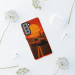 Camaro Z28 Desert Highway Sunset Phone Case Tough Case