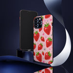 Strawberry Pattern Phone Case | Tough Cover