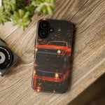 69 Nova SS Phone Case, Rainy City Night Muscle Car Tough Cover