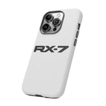 RX-7 Logo Phone Case for JDM Fans, Tough Protective Cover