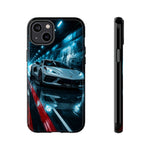 C8 Rain Tunnel Phone Case Racing Tough Case for Corvette Drivers