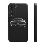 1969 Camaro Black Restomod Front Tough Phone Case Cover Gift