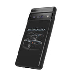 Black S2000 Roadster Collage JDM Tough Phone Case Cover Gift